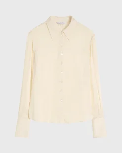 Ardea Fitted Blouse - Pearl