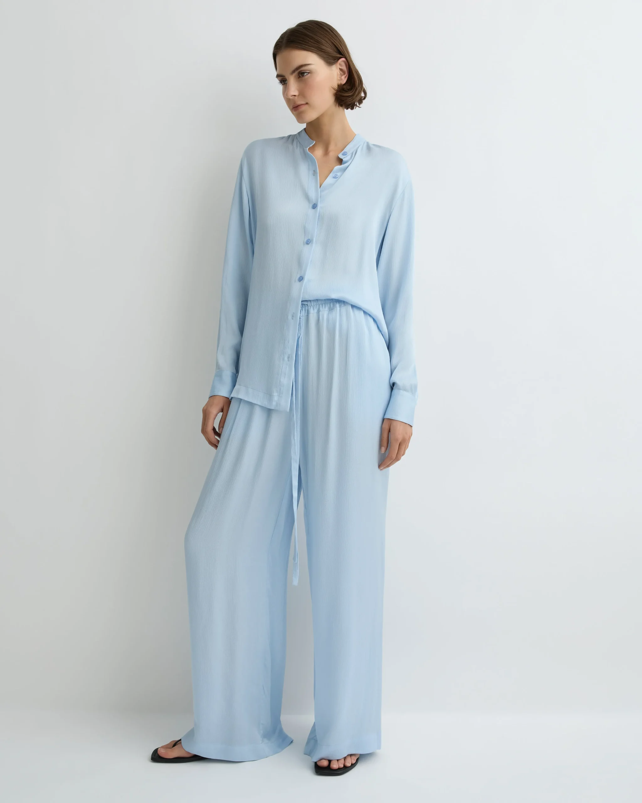 Ardea Long Sleeve Shirt - Hydrangea