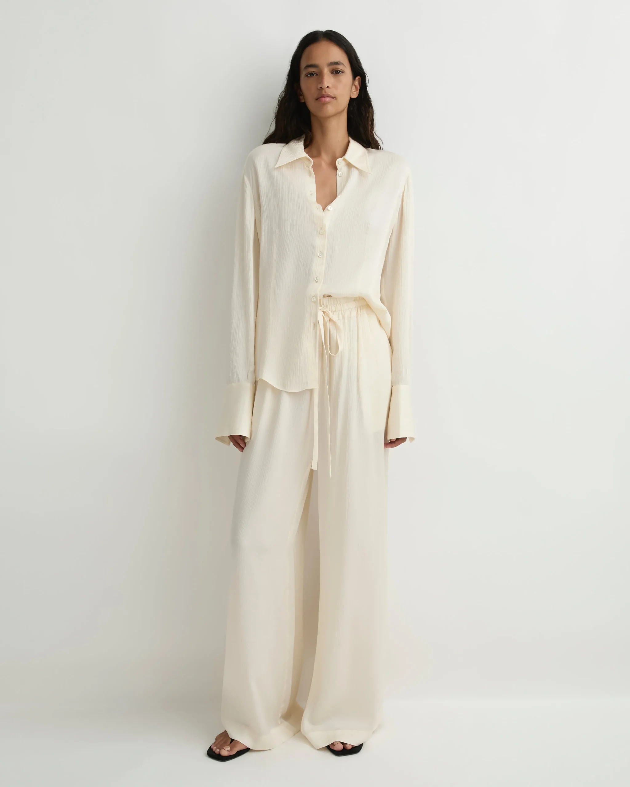 Ardea Luxe Pant - Pearl