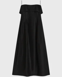 Bormio Bandeau Maxi Dress - Black