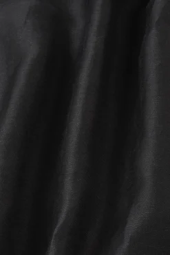 Bormio Bandeau Maxi Dress - Black