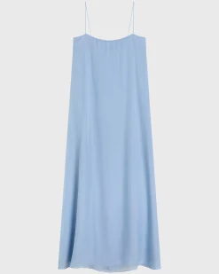 Capri Silk Cami Dress - Sky