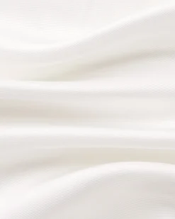 Como Long Bias Slip Dress - White