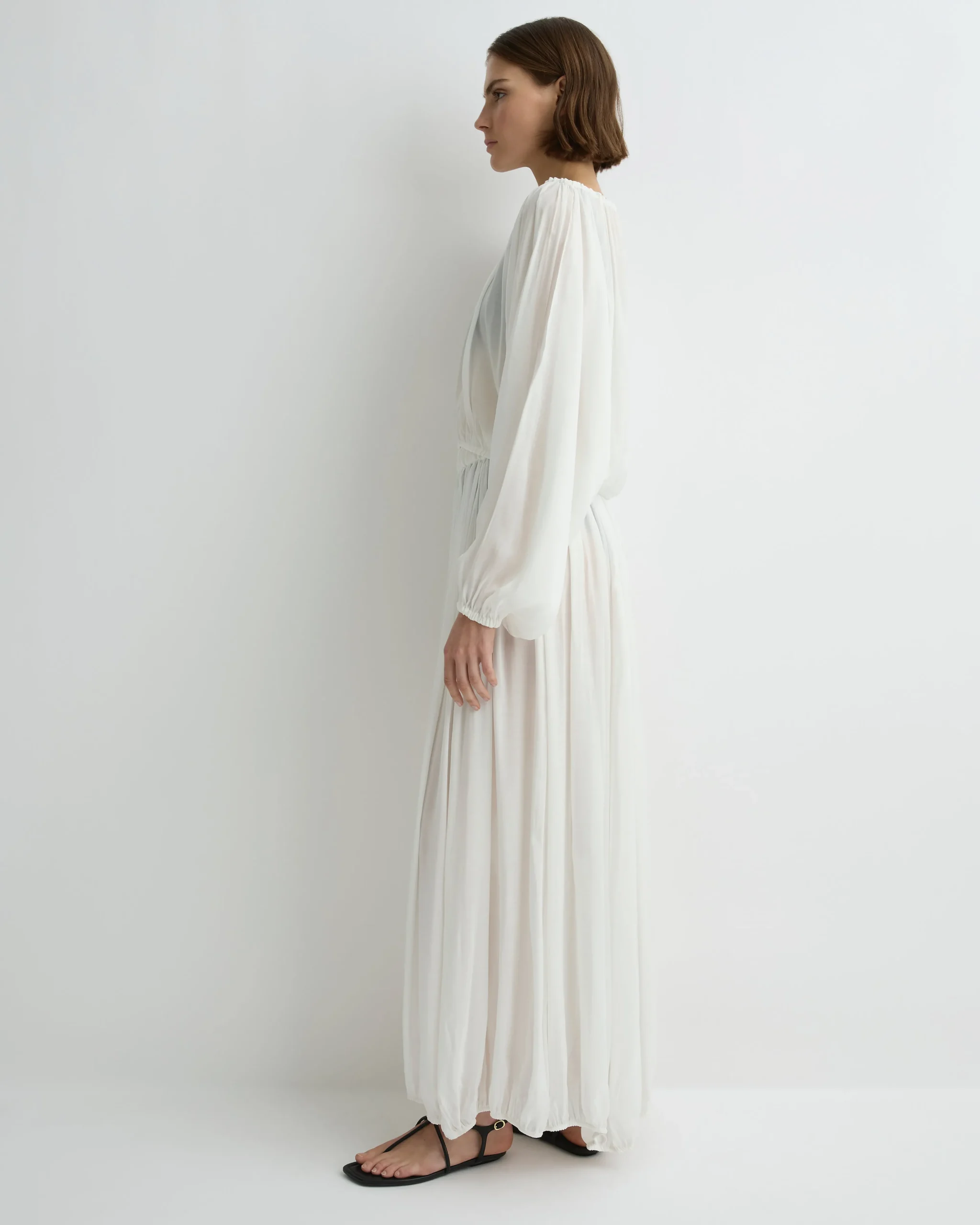 Cremona Balloon Top - White