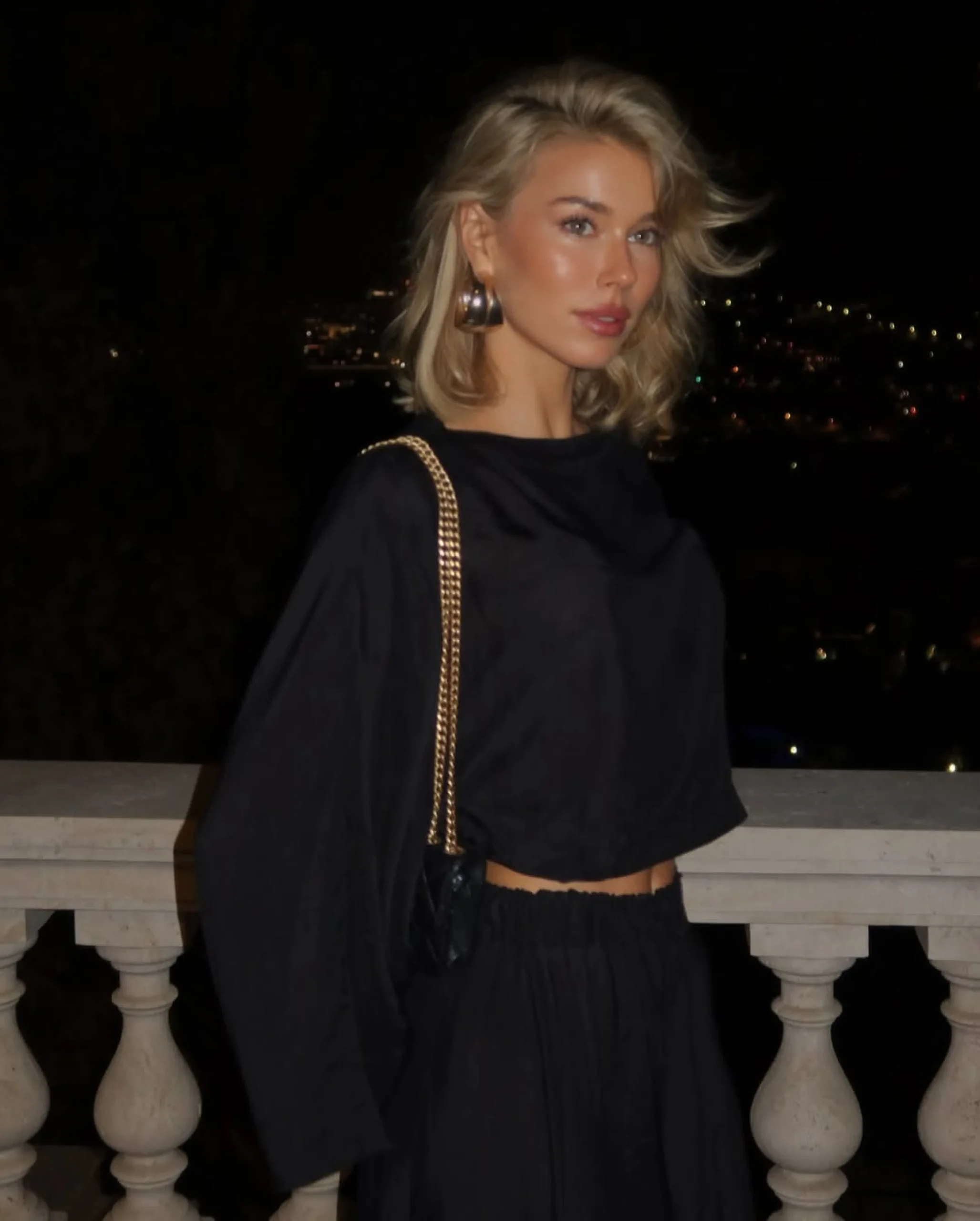 Cremona Kimono Top - Black