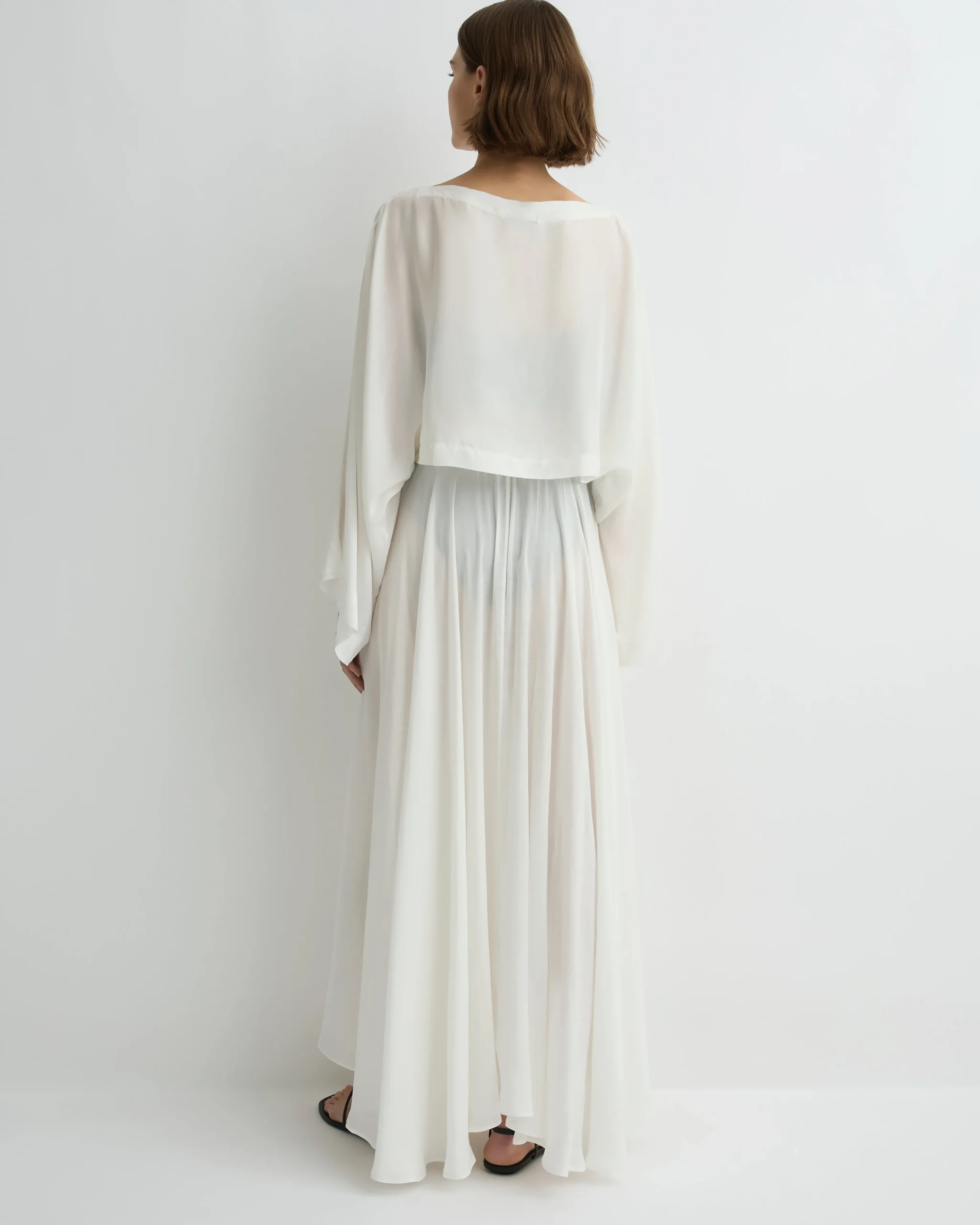 Cremona Kimono Top - White