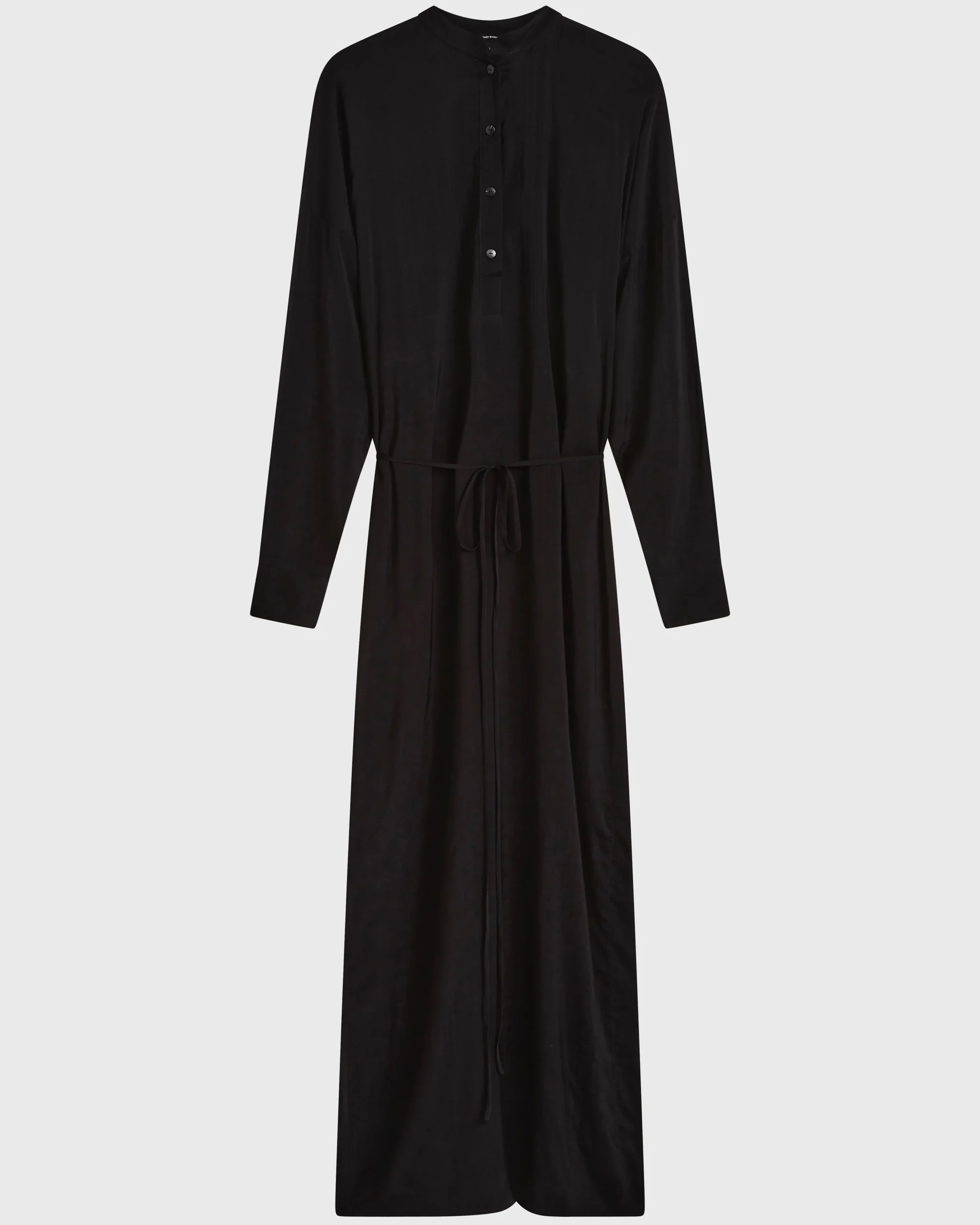 Cremona Long Tunic Dress - Black