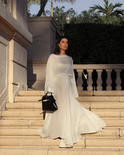 Cremona Maxi Skirt - White