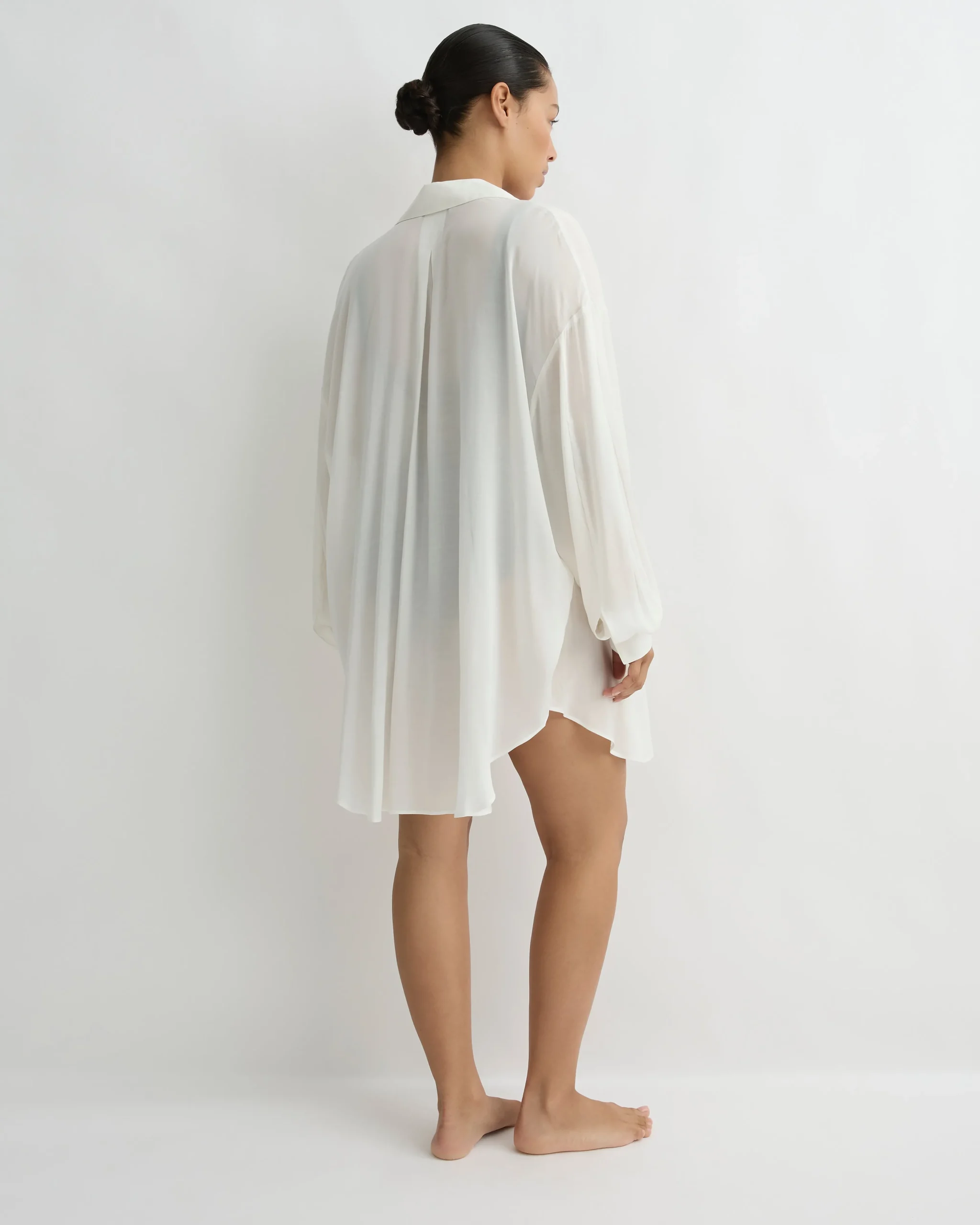 Cremona Oversize Shirt - White