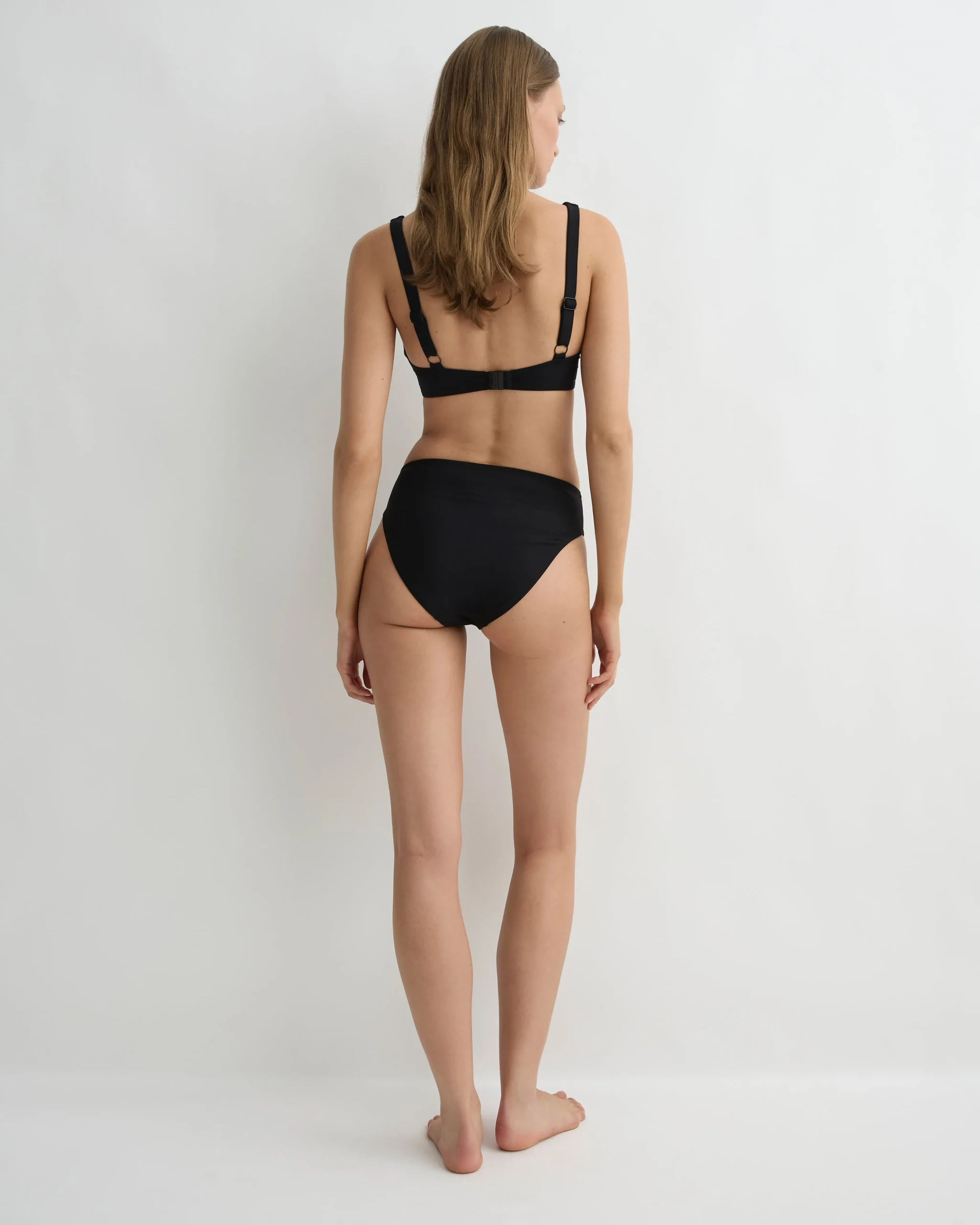 Fern Bikini Bottom - Black (Sculpteur®)