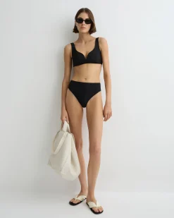 Fern Bikini Bottom - Black (Sculpteur®)