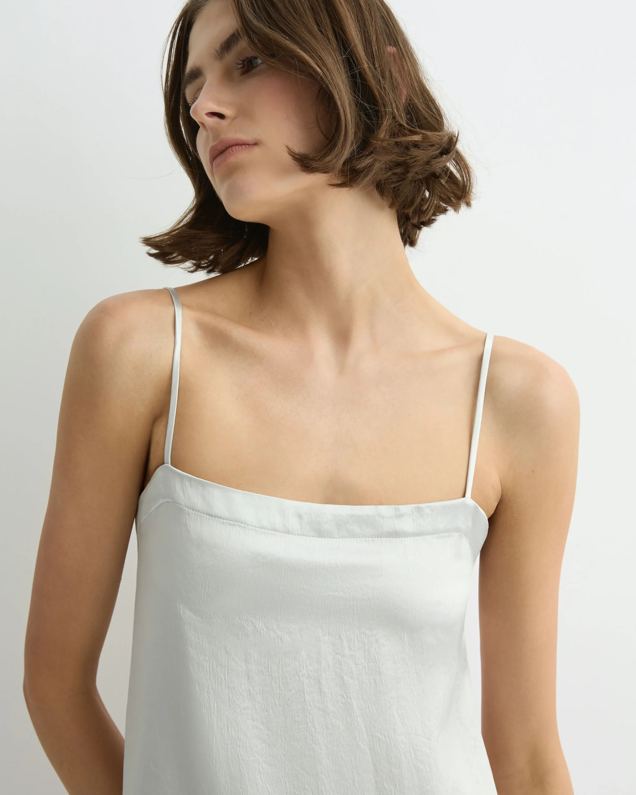 Kobe Maxi Column Dress - Platinum