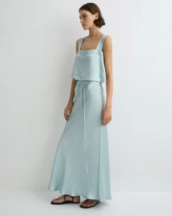 Kobe Tie Back Bodice - Mist