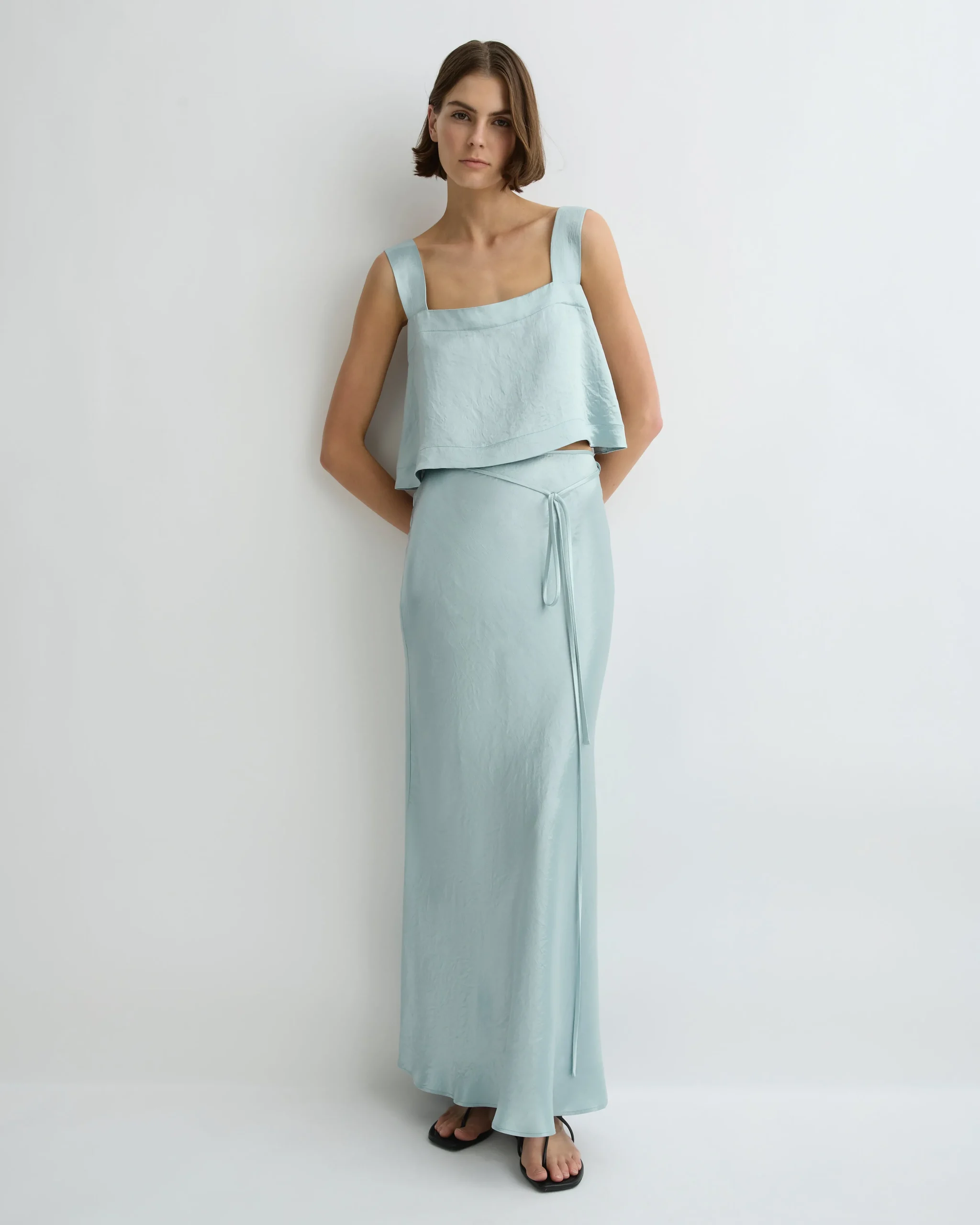 Kobe Tie Back Bodice - Mist
