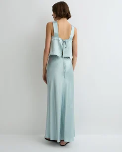 Kobe Tie Back Bodice - Mist