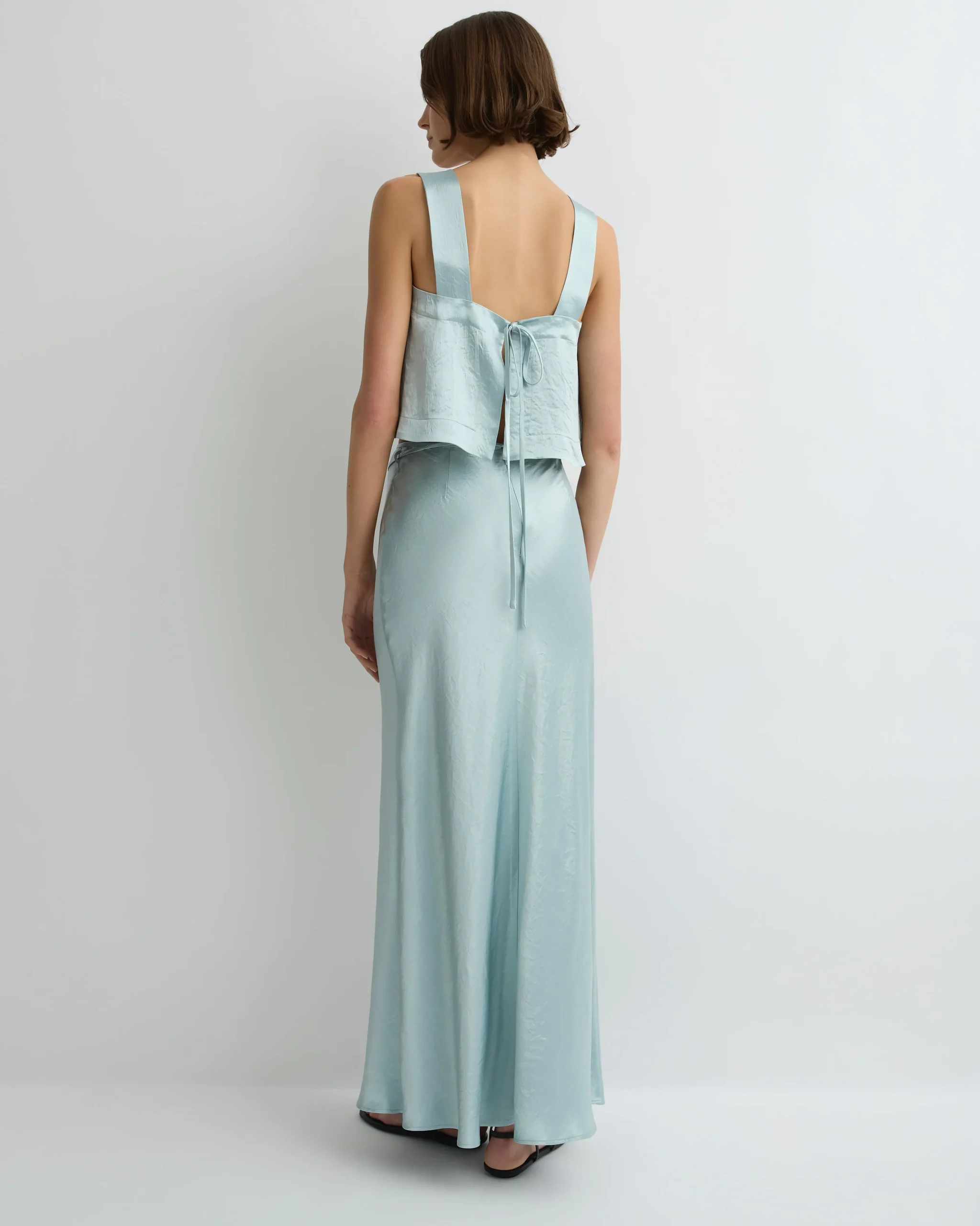 Kobe Tie Back Bodice - Mist