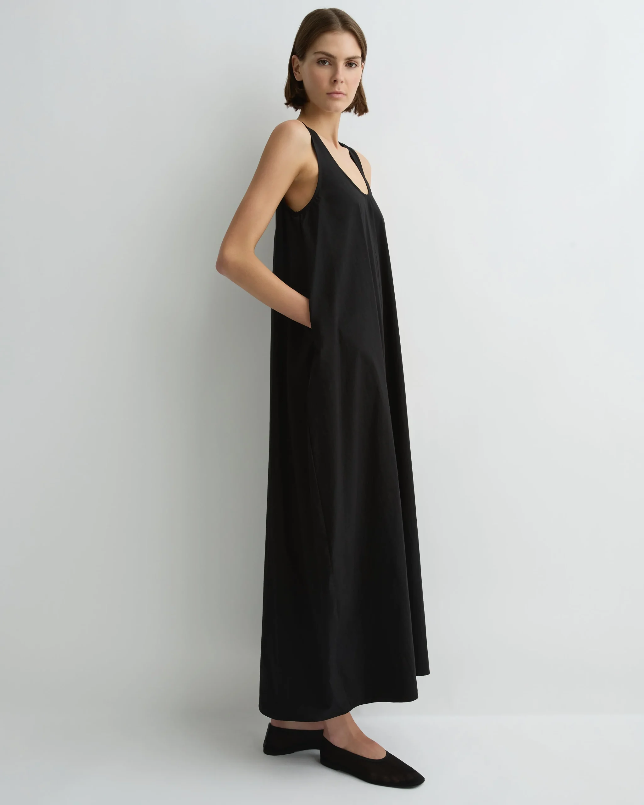 Kyoto Cocoon Dress - Black