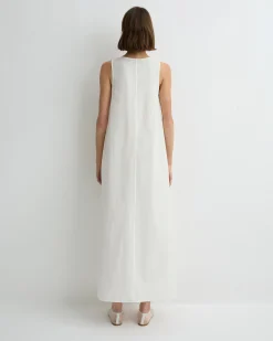 Kyoto Cocoon Dress - White