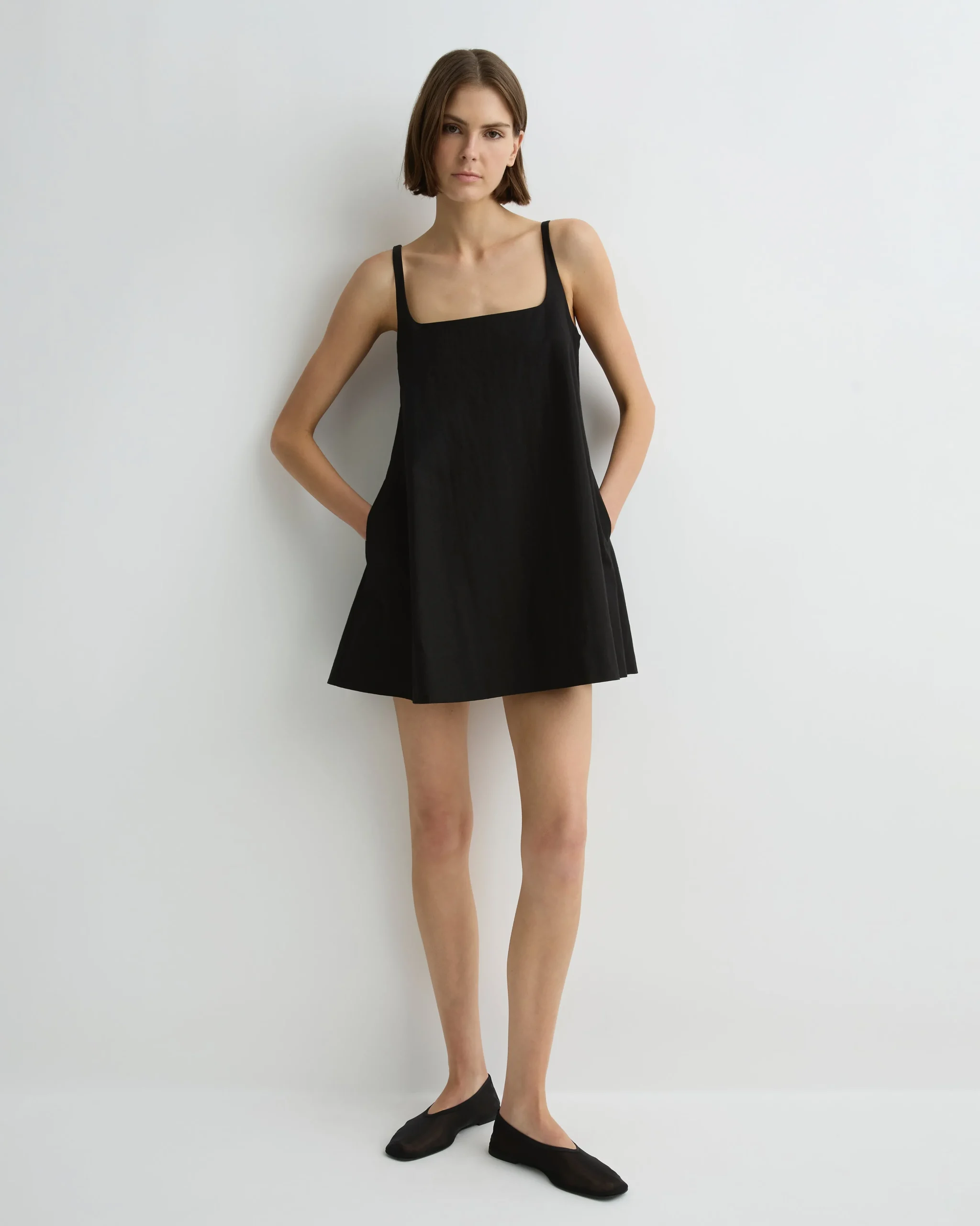 Kyoto Mini Dress - Black