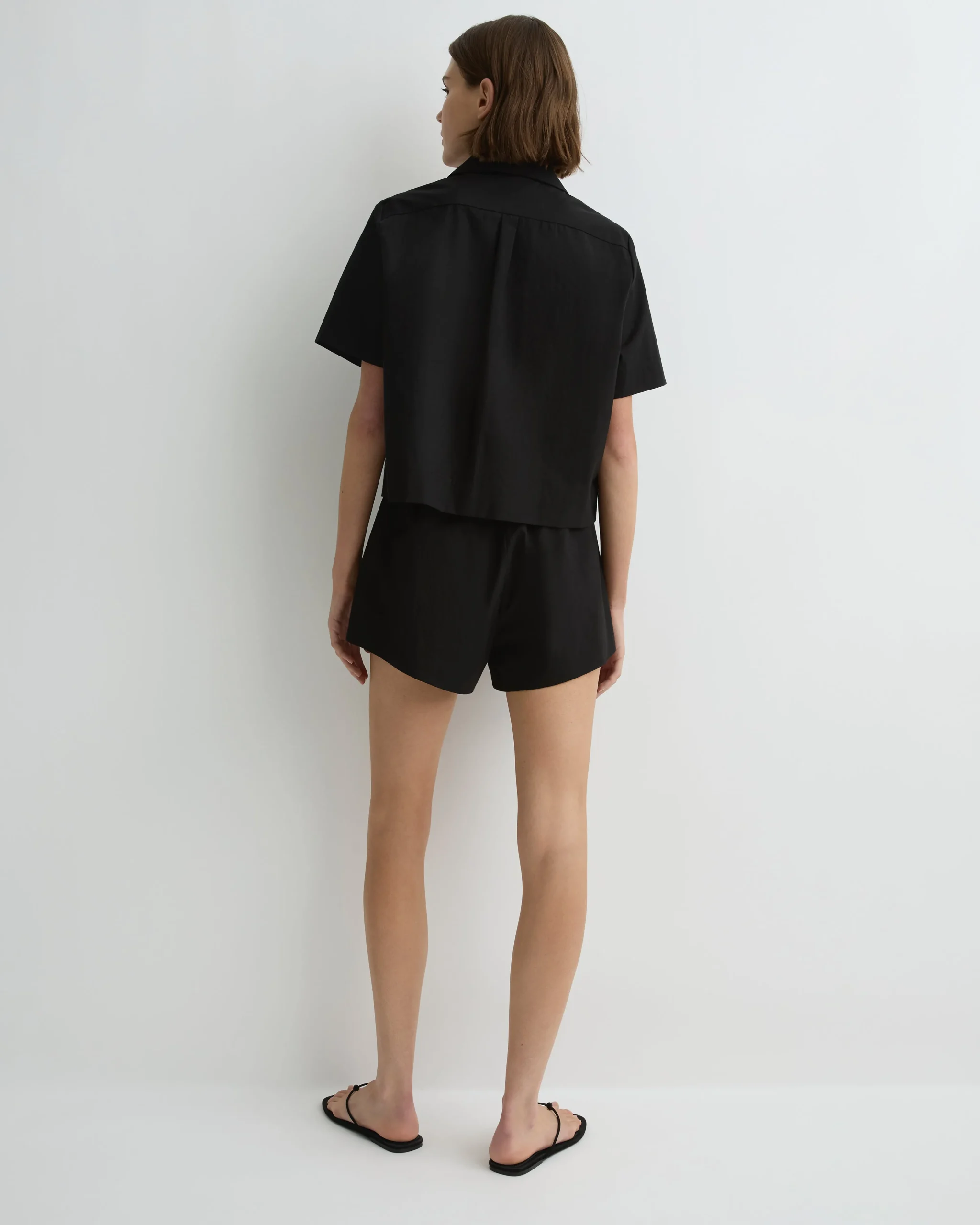 Kyoto Short Sleeve Shirt - Black