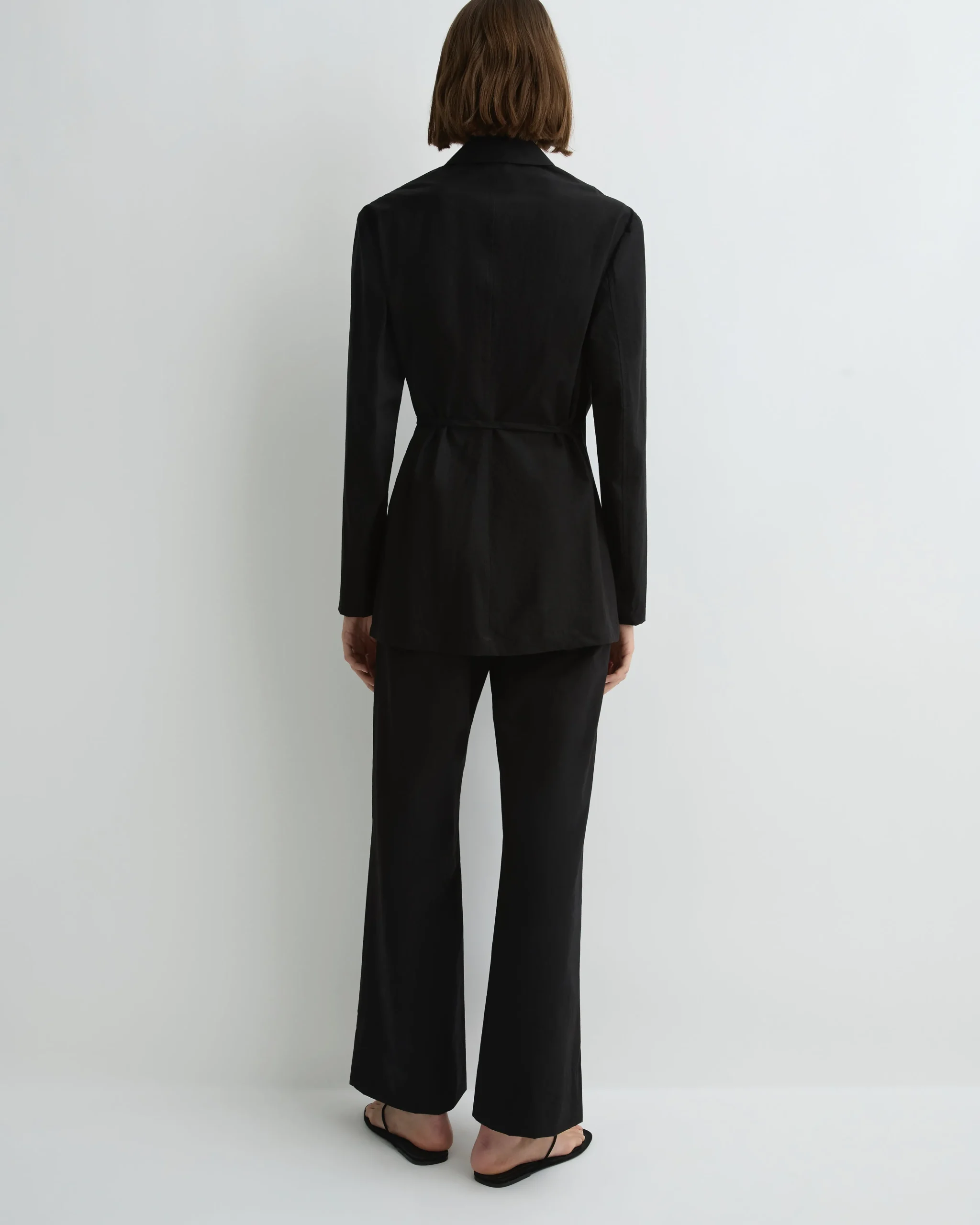 Kyoto Wrap Shirt - Black