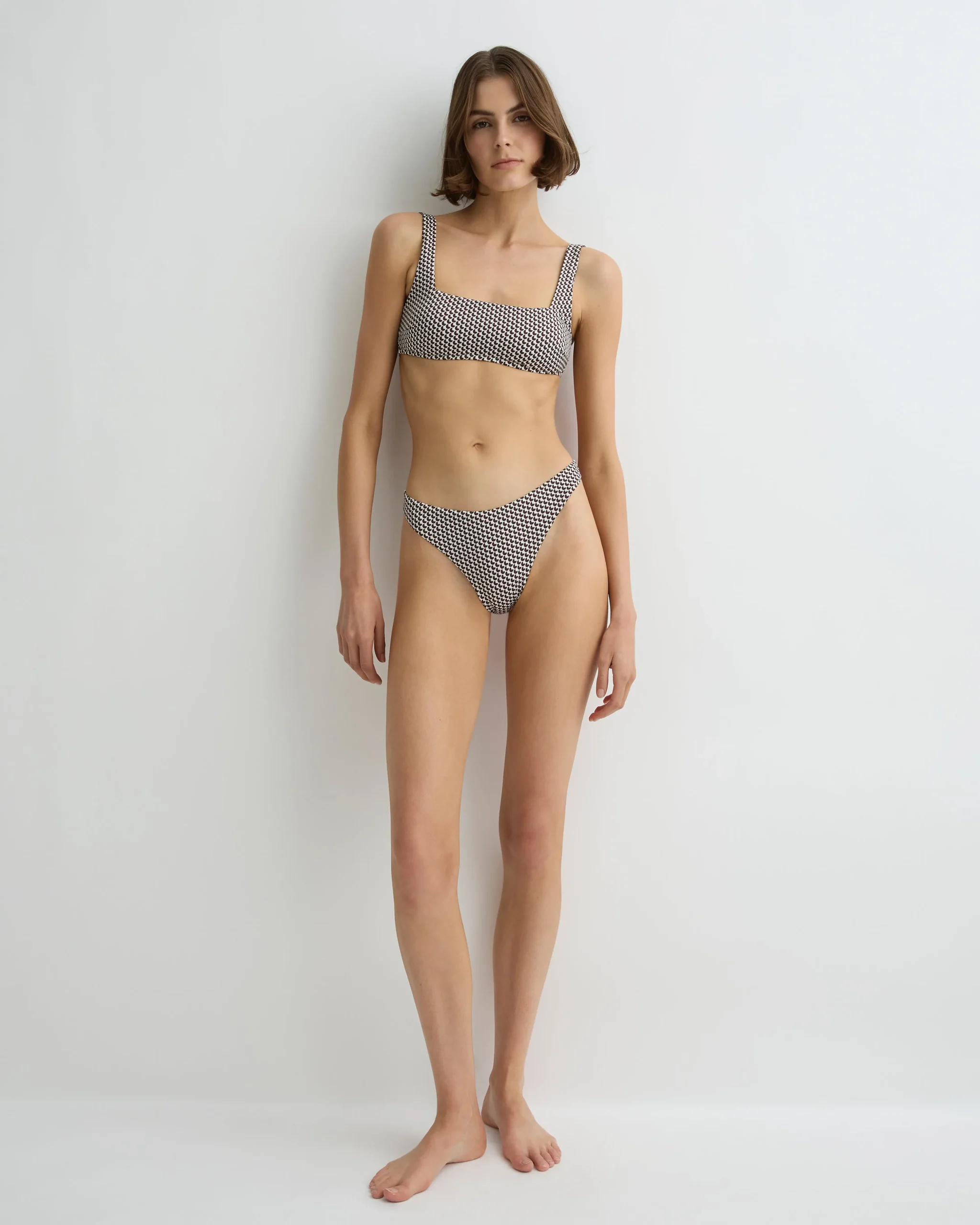 Leya Bikini Bottom - Mocha Dot (Embodee™)