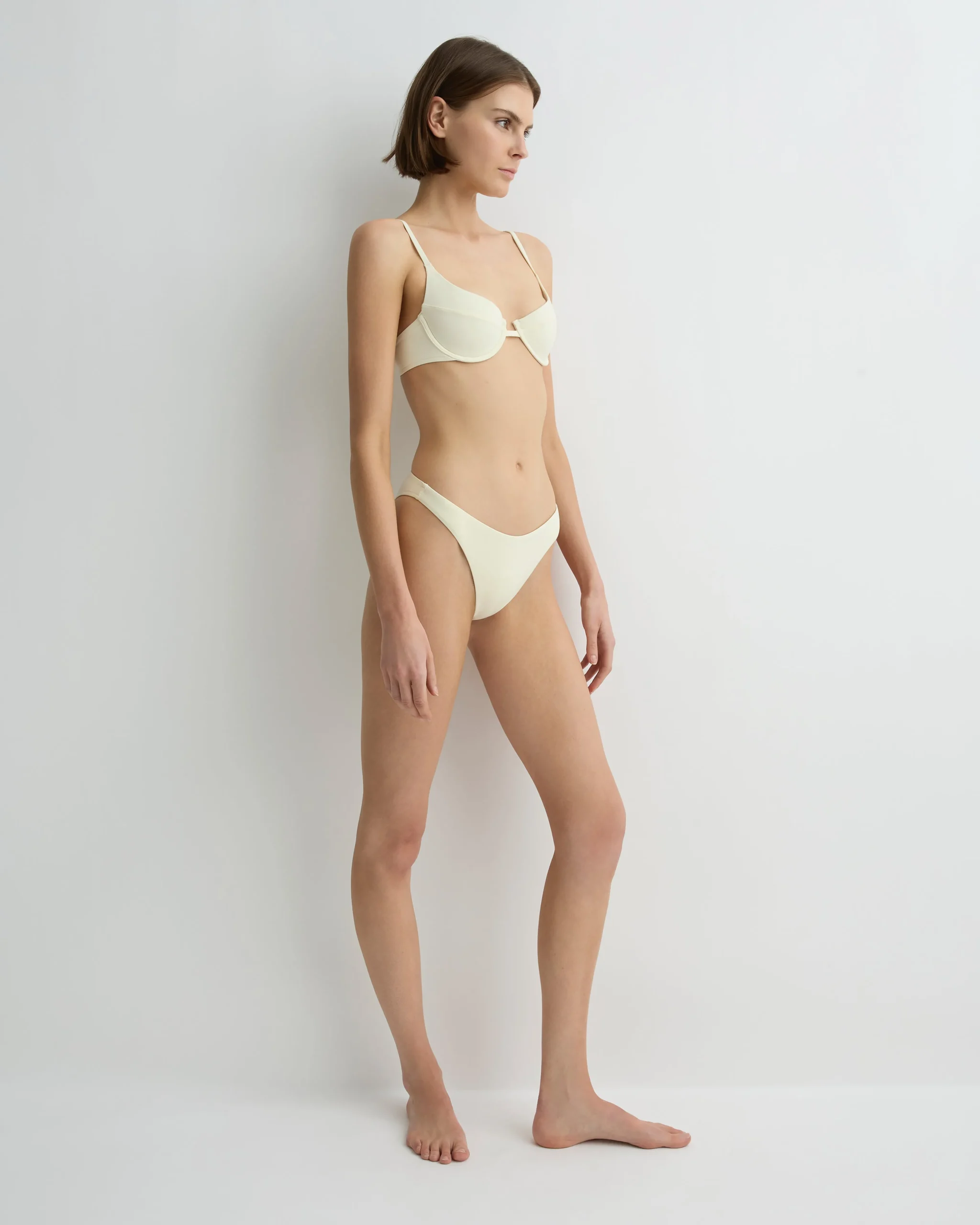 Leya Bikini Bottom - Porcelain (Embodee™)