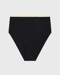 Lina Bikini Bottom - Black & Pearl (Sculpteur®)