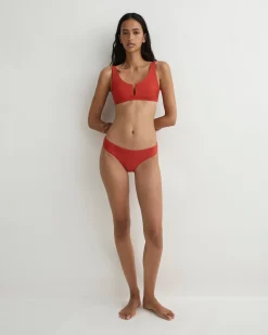 Nadia Bikini Bottom - Rosso (Sculpteur®)