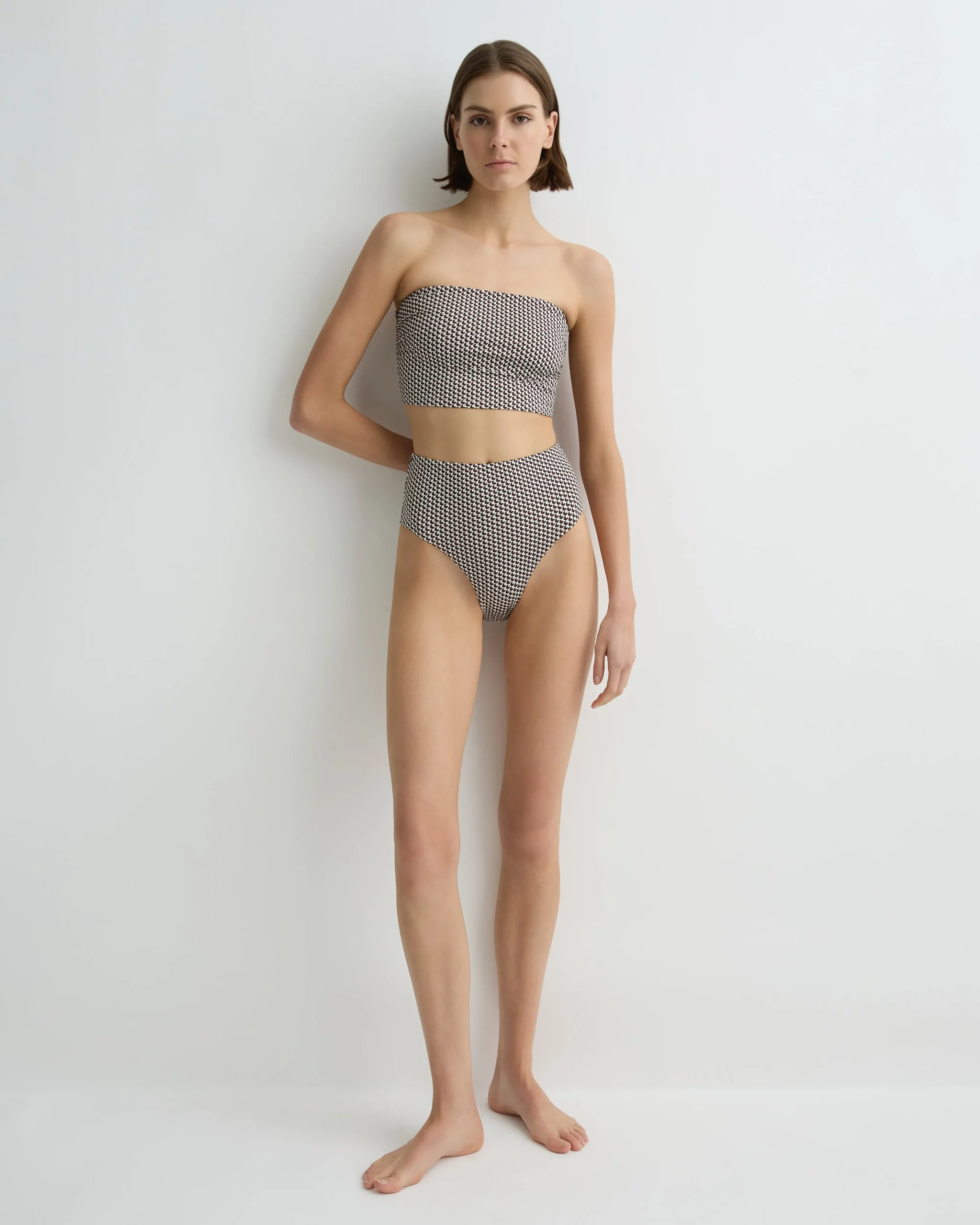 Poppy Bikini Bottom - Mocha Dot (Embodee™)