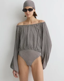 Poppy Bikini Bottom - Mocha Dot (Embodee™)